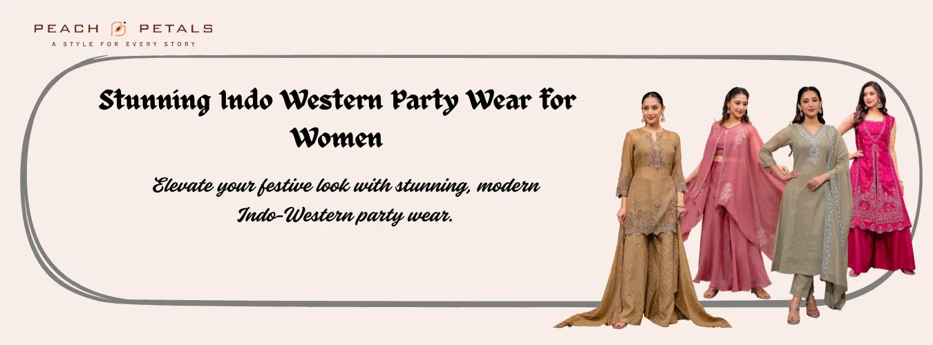 Stunning Indo Western Party Wear for Women on a Dime