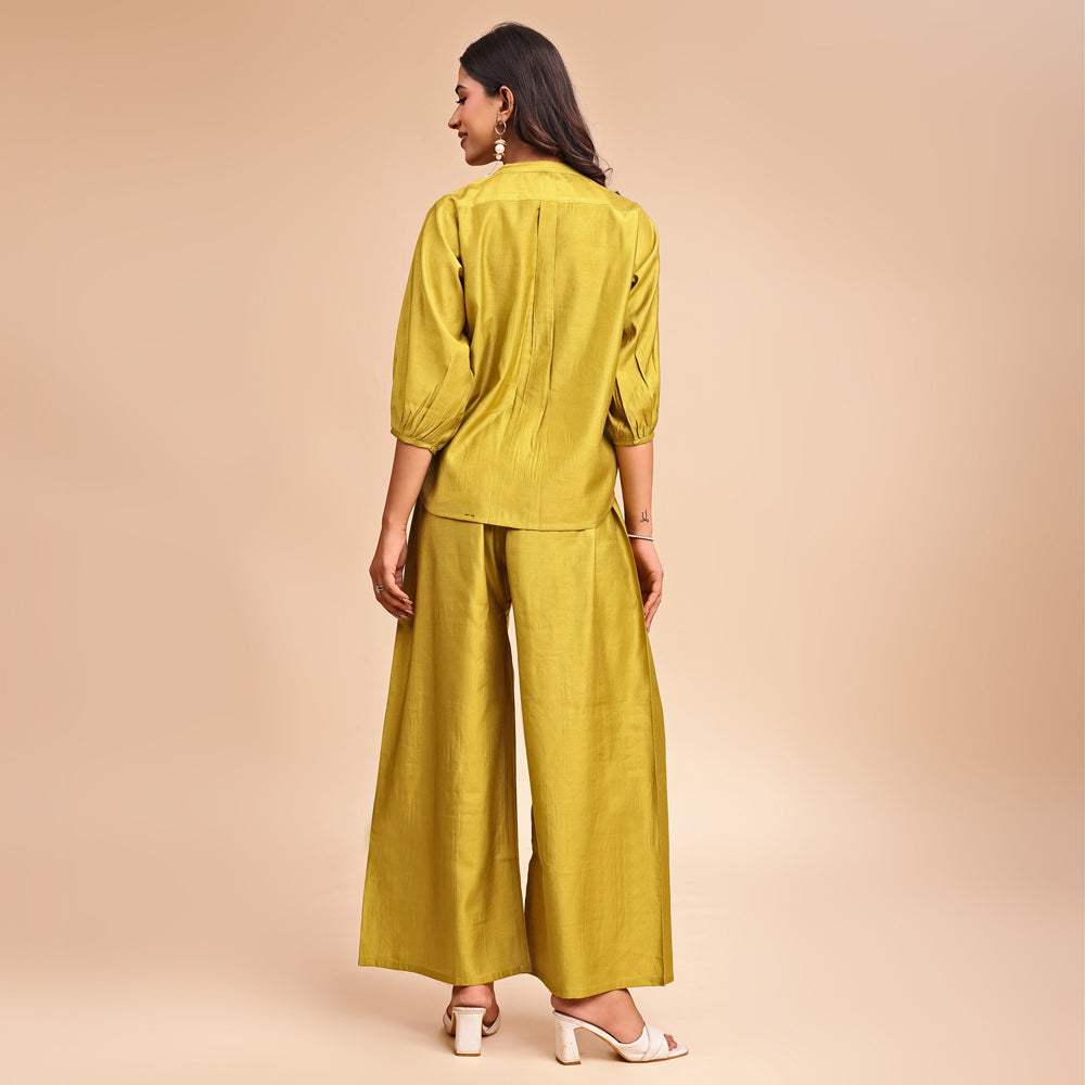 Casual Embroidered Cord Set