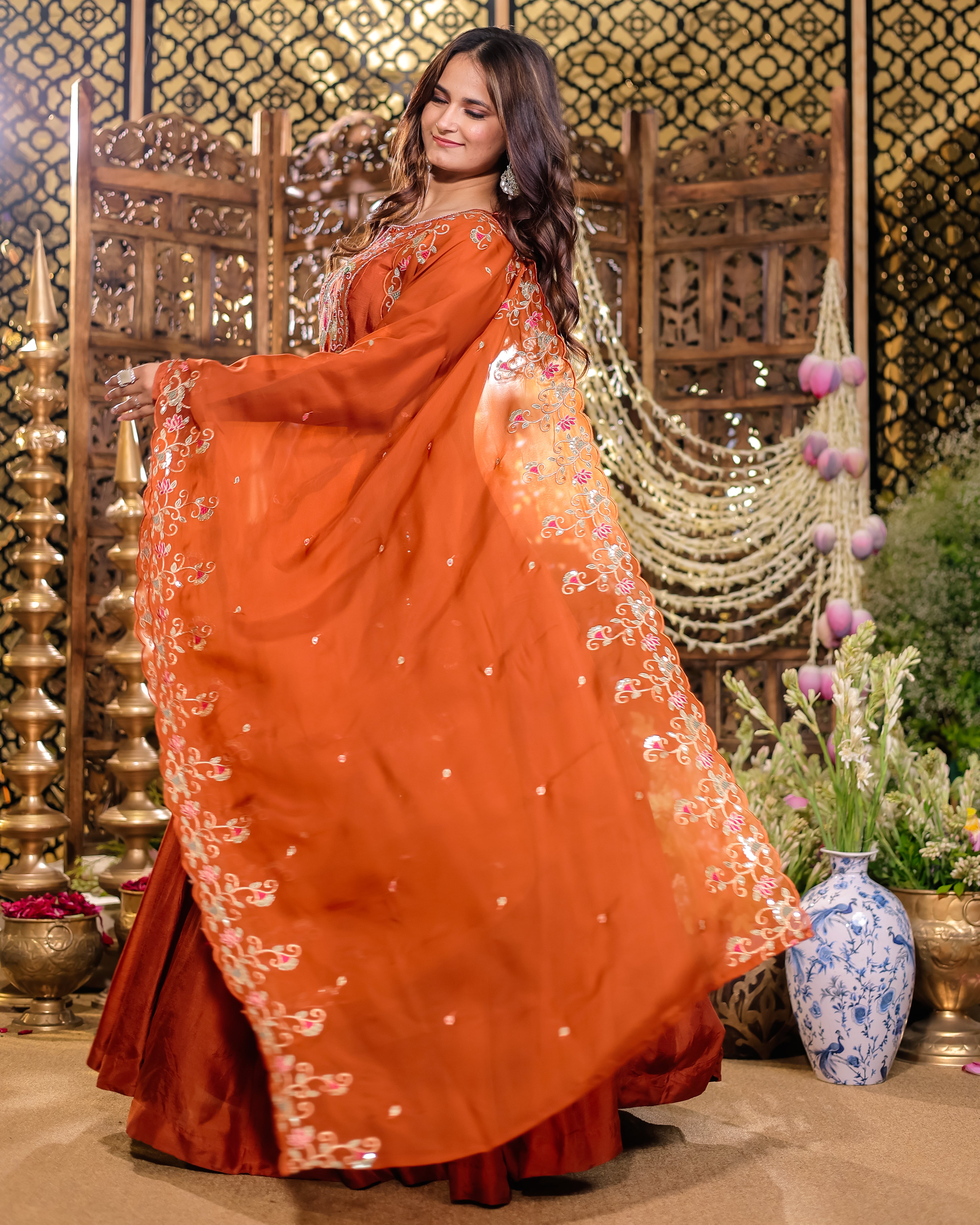 Designer ethnic gown