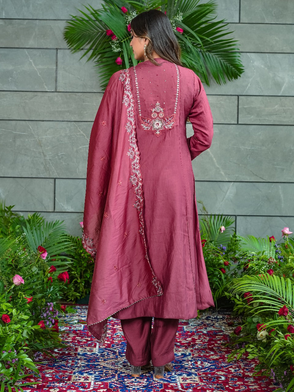 Elegant Embroidered Kurta Set