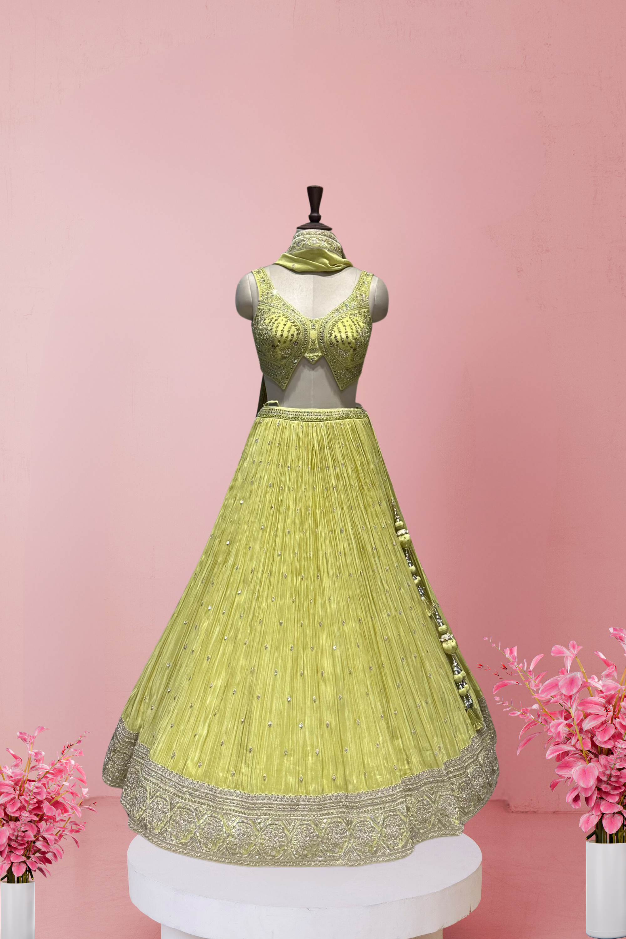 Lemon Blossom Luxe - Premium Bridal & Partywear Lehengas