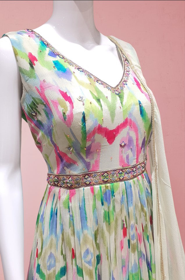 SPECETIVE PURE CHINON GOWN