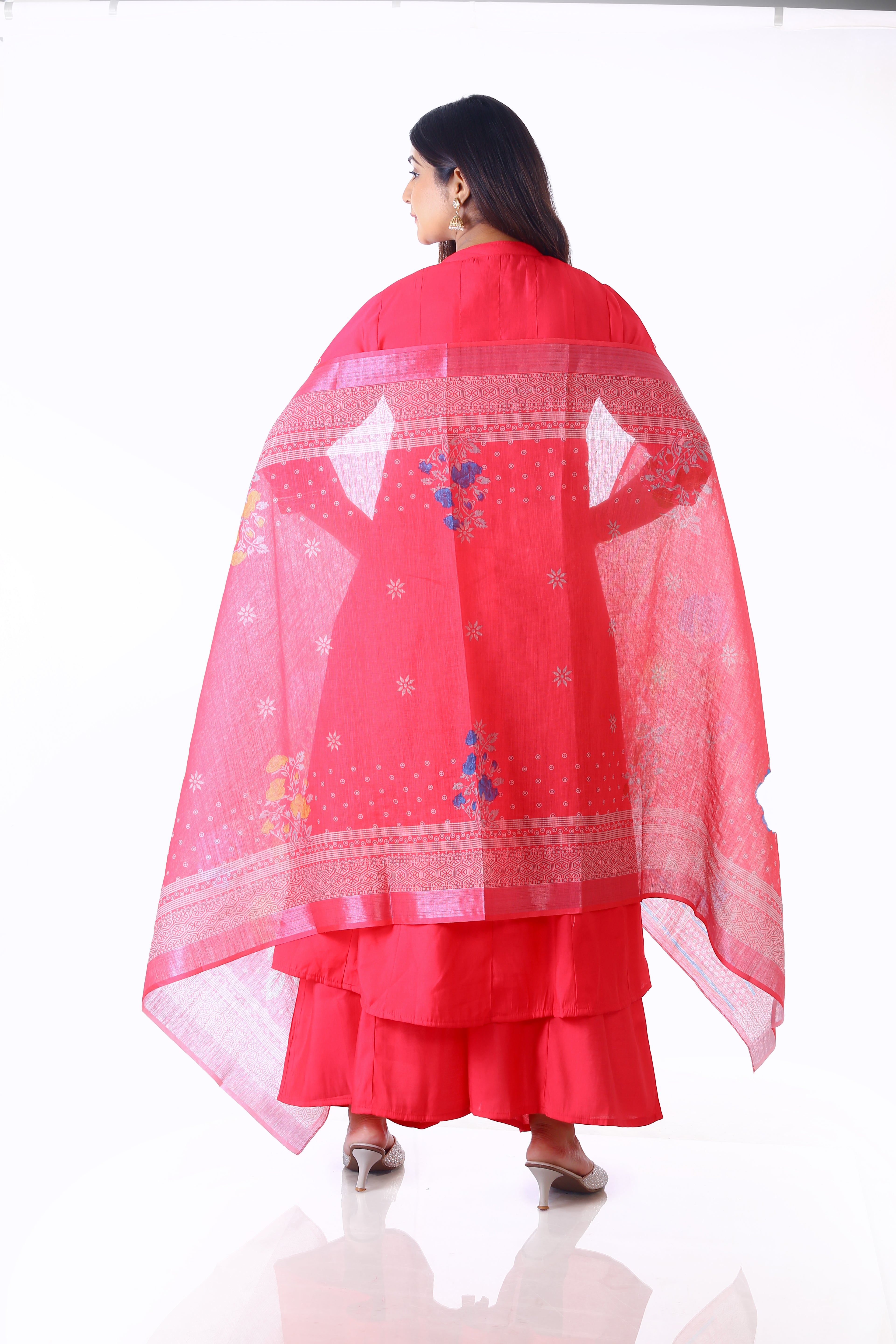 Flared Anarkali suit set