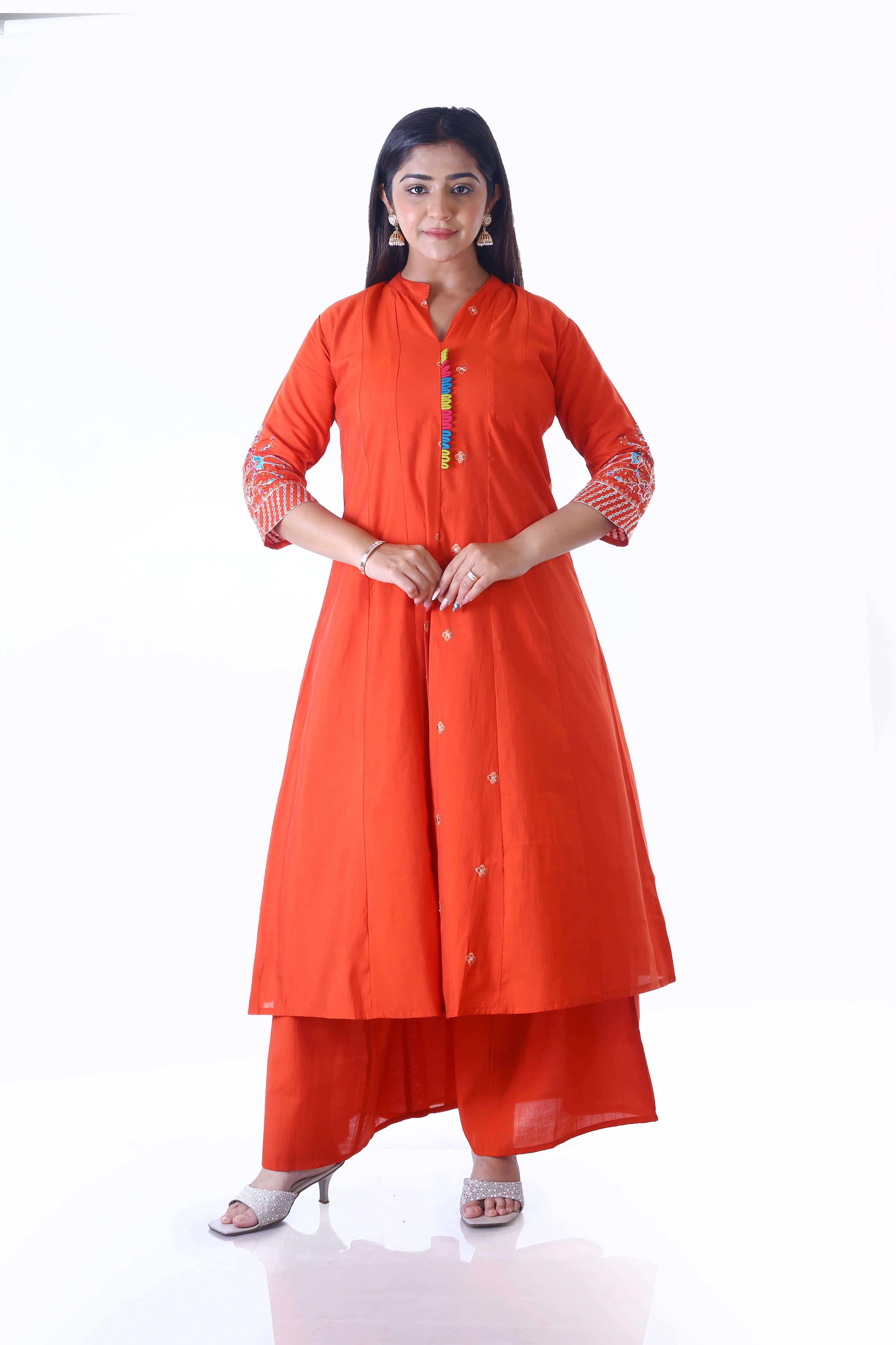 Flared Anarkali suit set