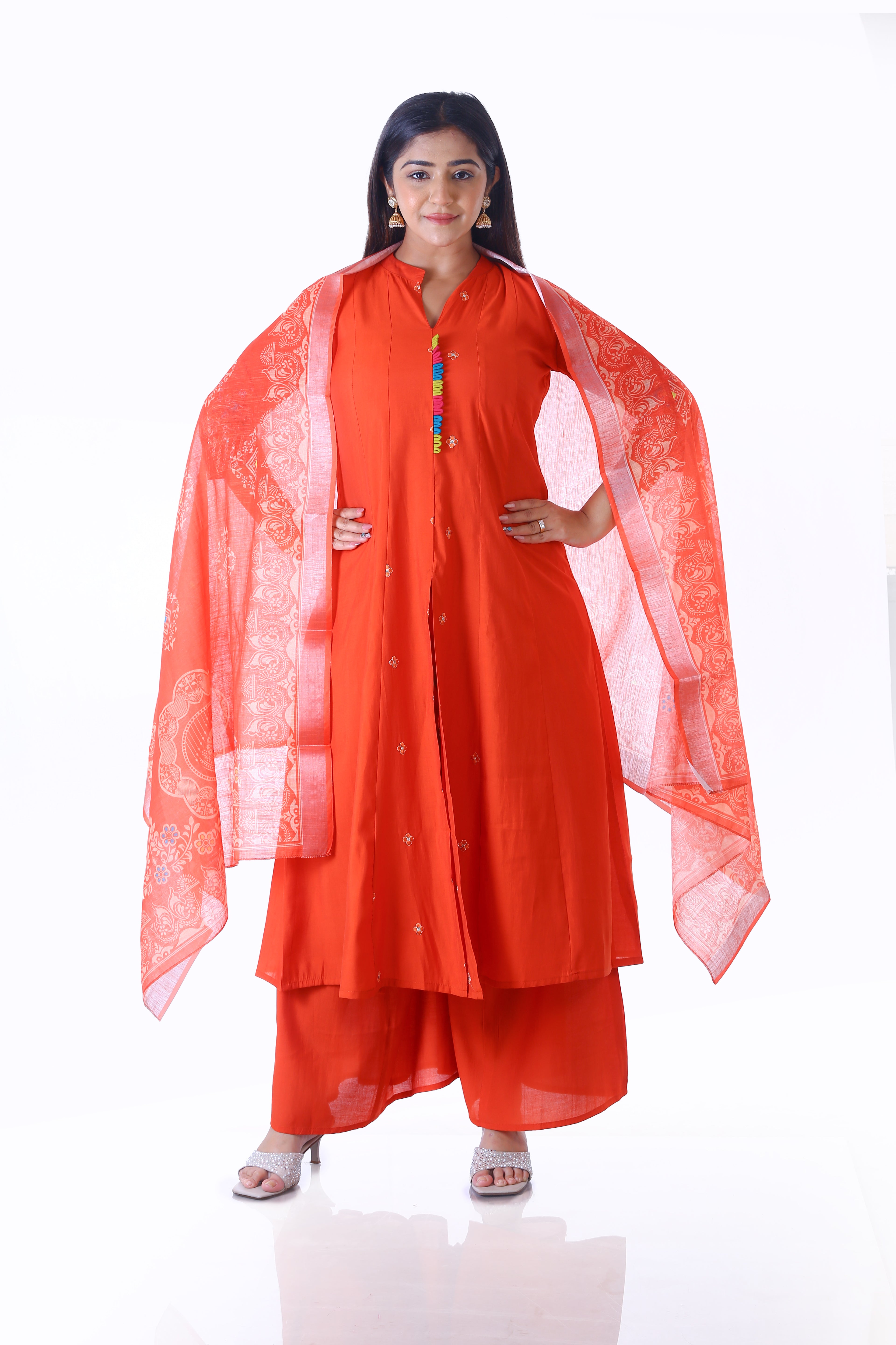 Flared Anarkali suit set