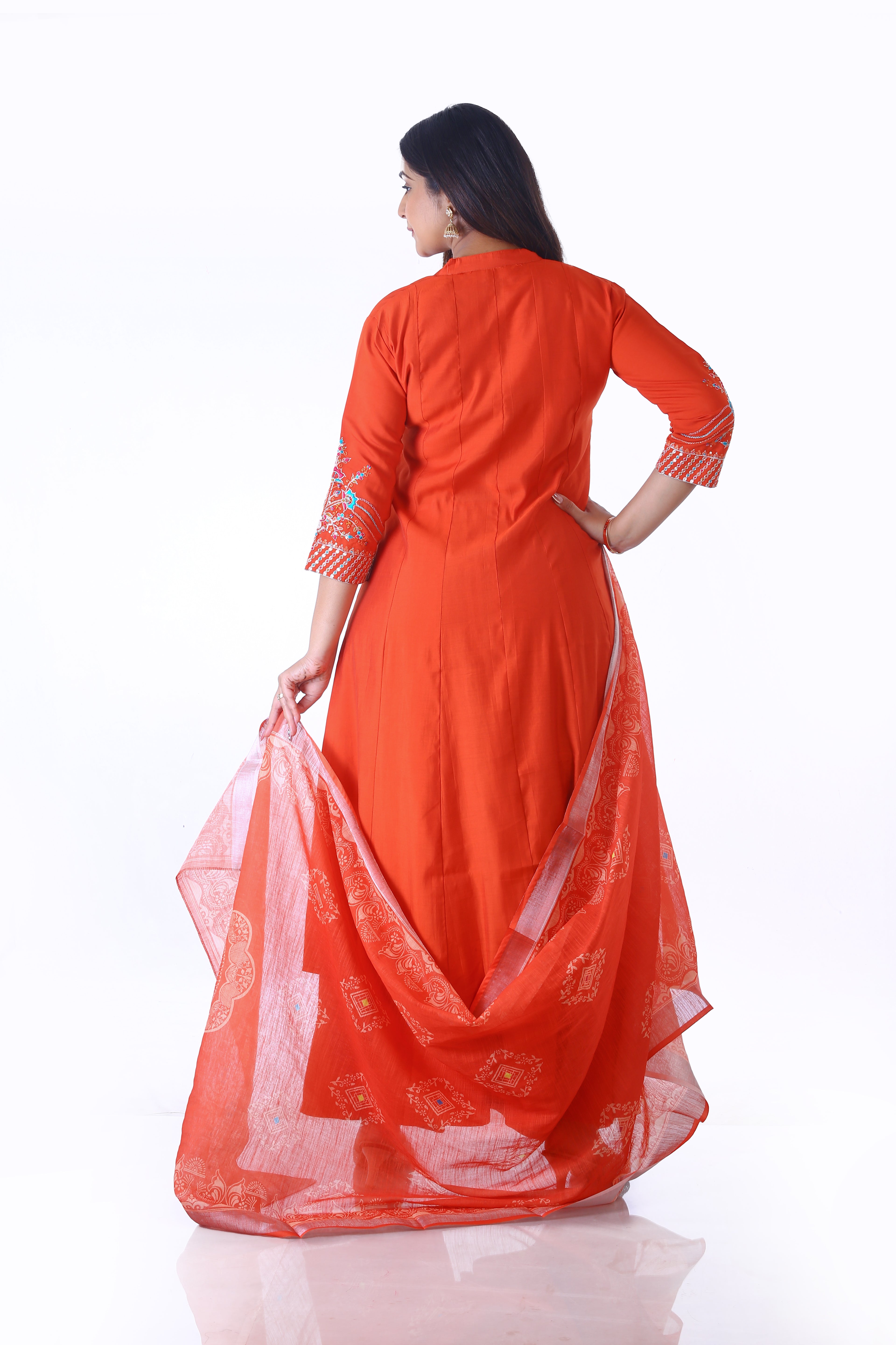 Flared Anarkali suit set
