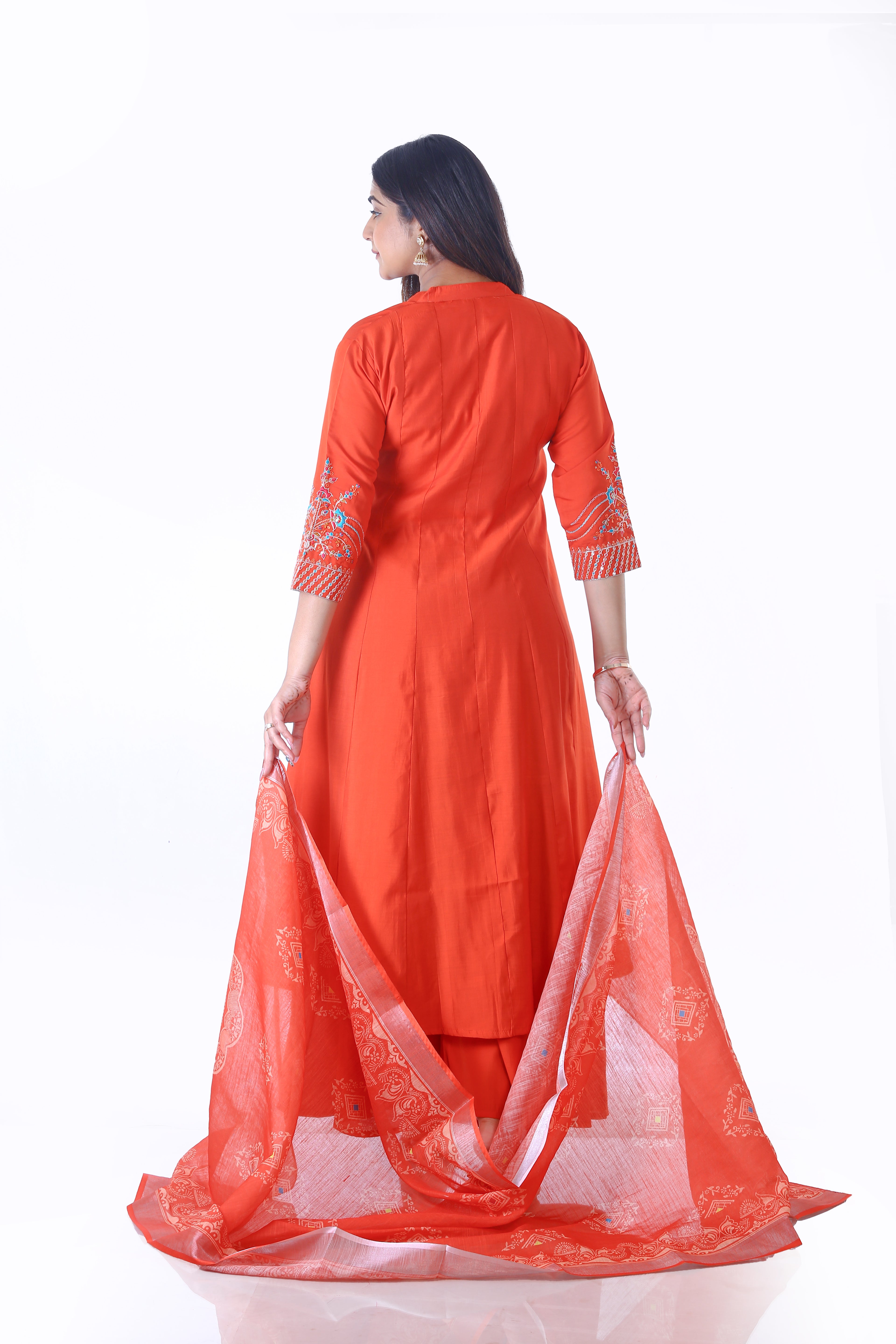 Flared Anarkali suit set