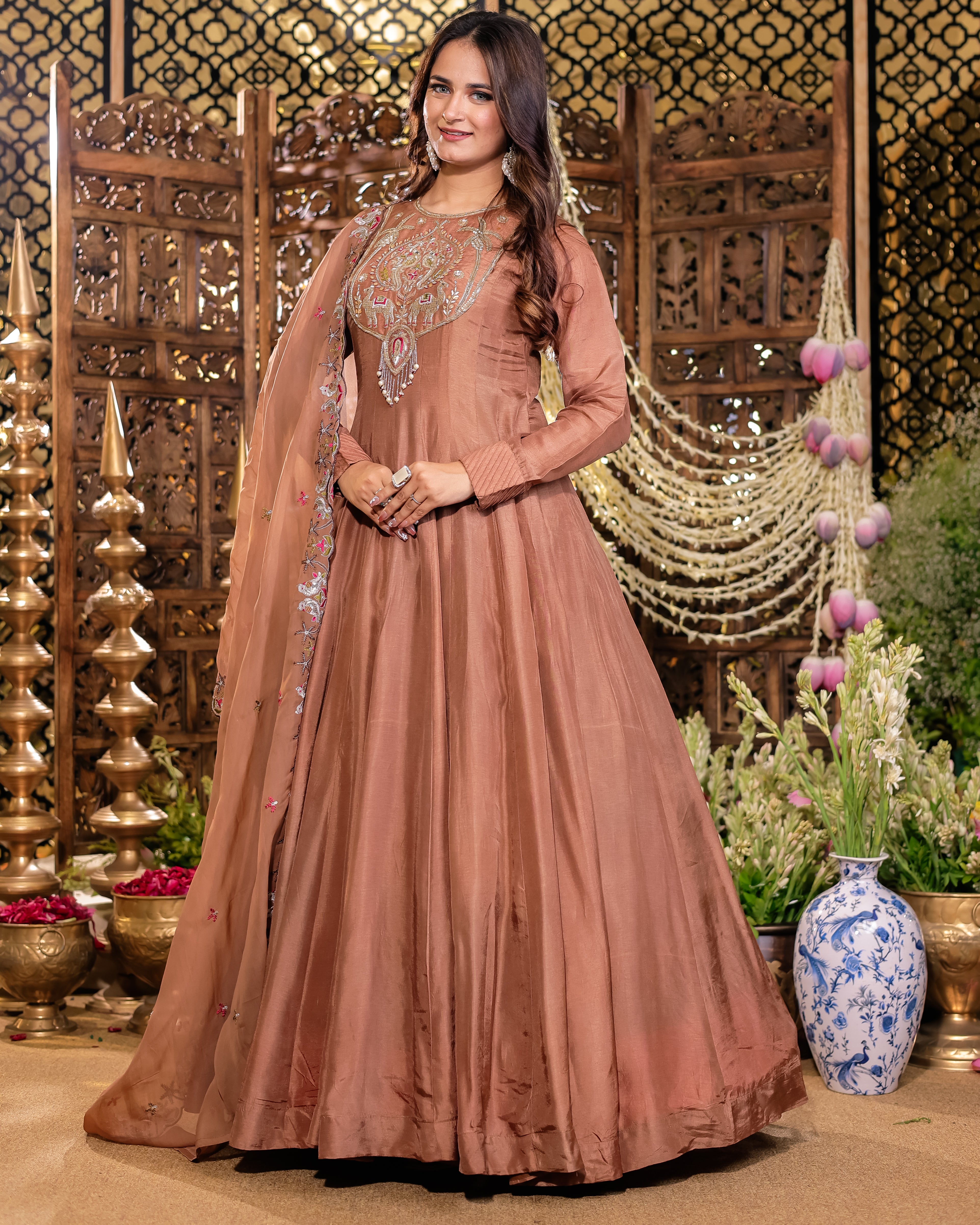 Designer ethnic gown