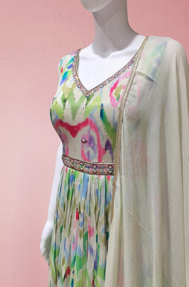 SPECETIVE PURE CHINON GOWN