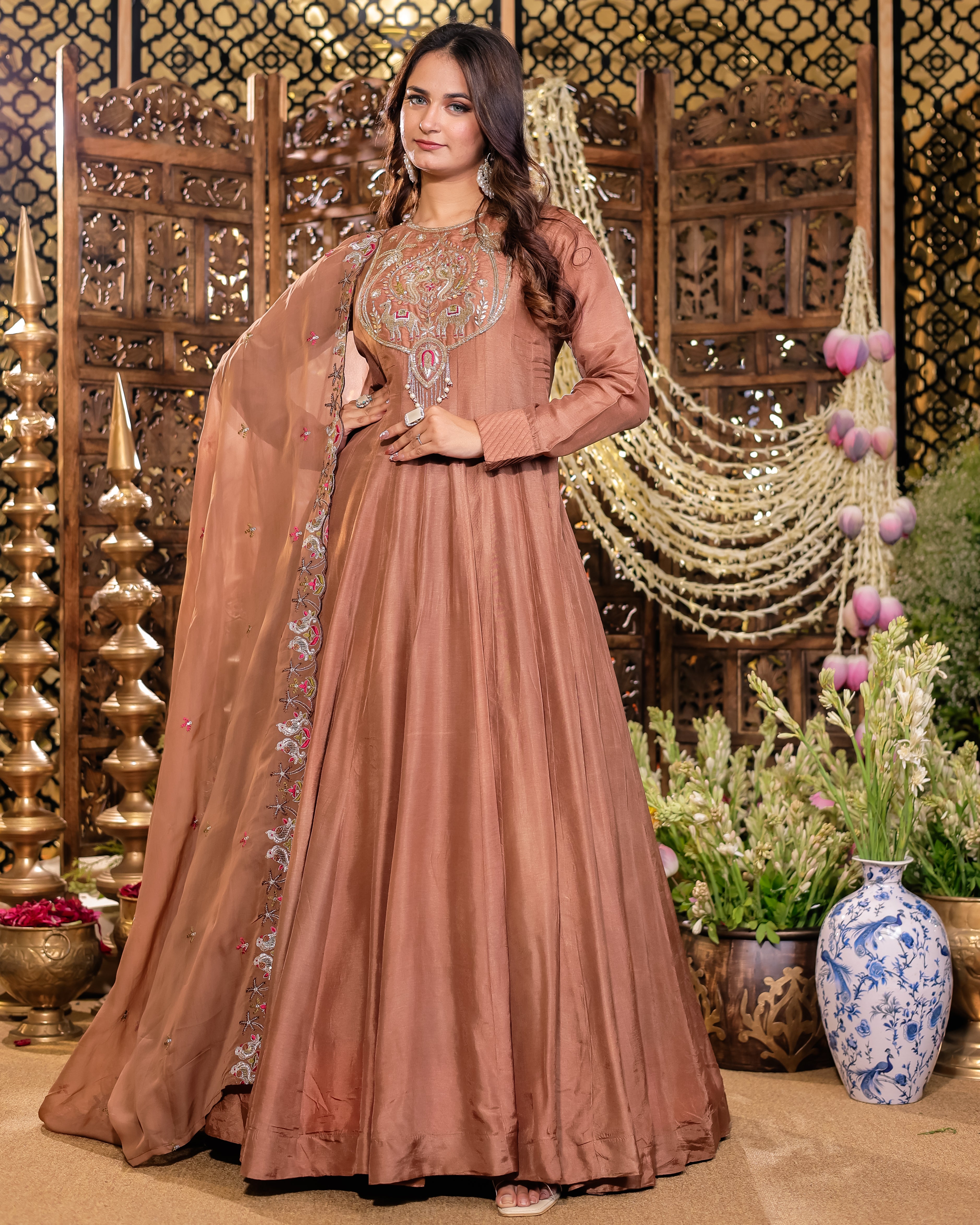 Designer ethnic gown