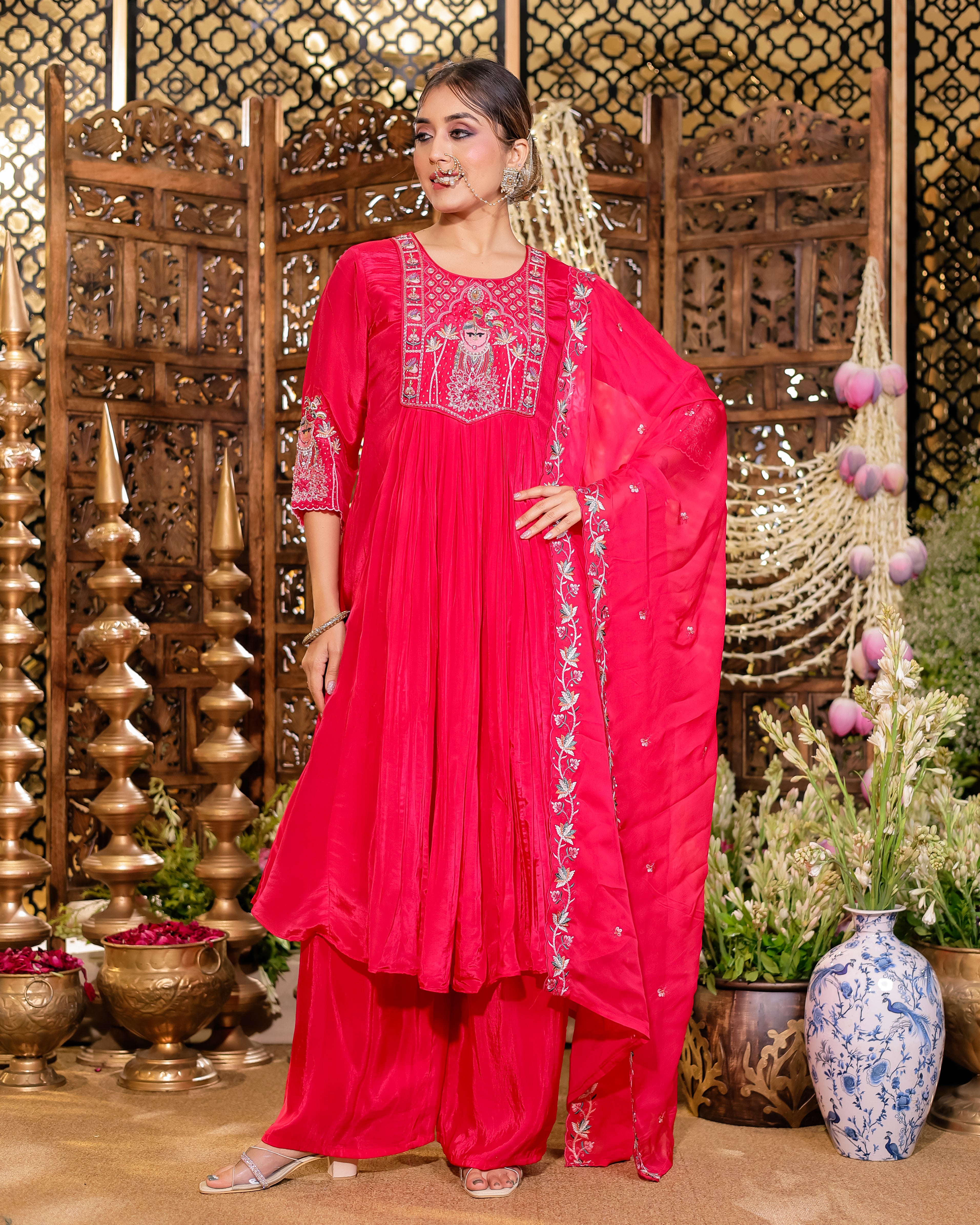 Designer ethnic gown