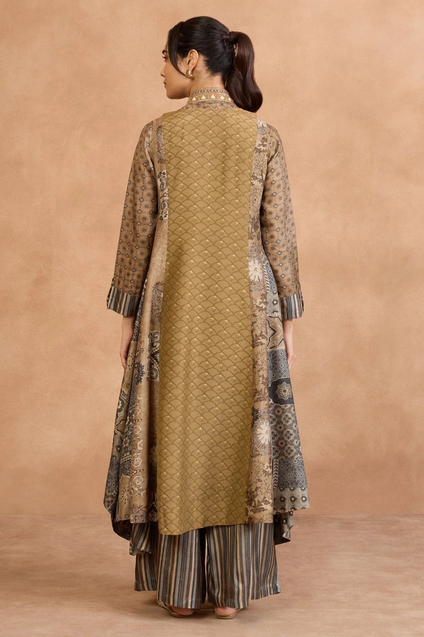 Earthy Elegance Layered Co-Ord Set