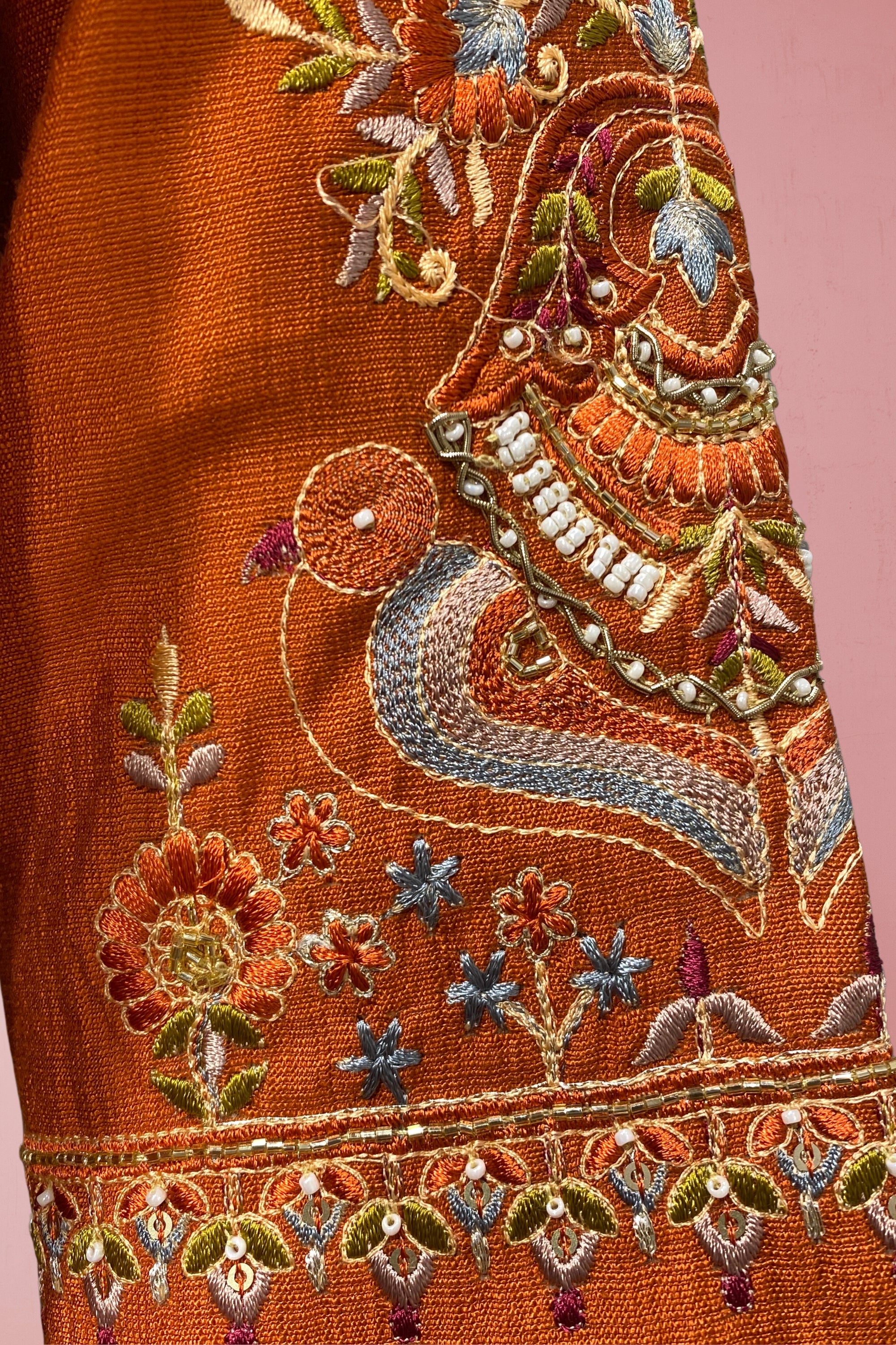 FLARED ANARKALI KURTA WITH STRAIGHT PANT