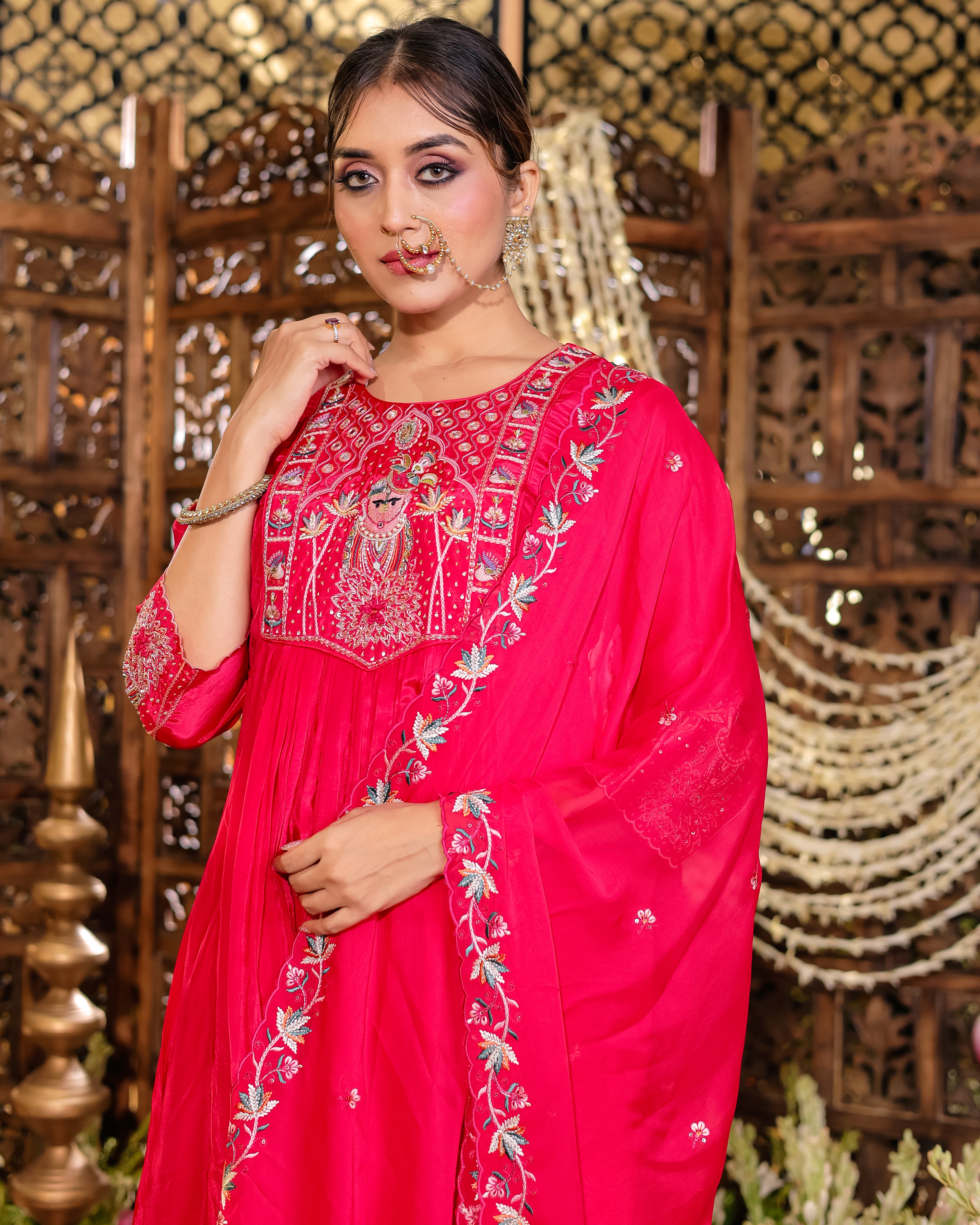 Designer ethnic gown