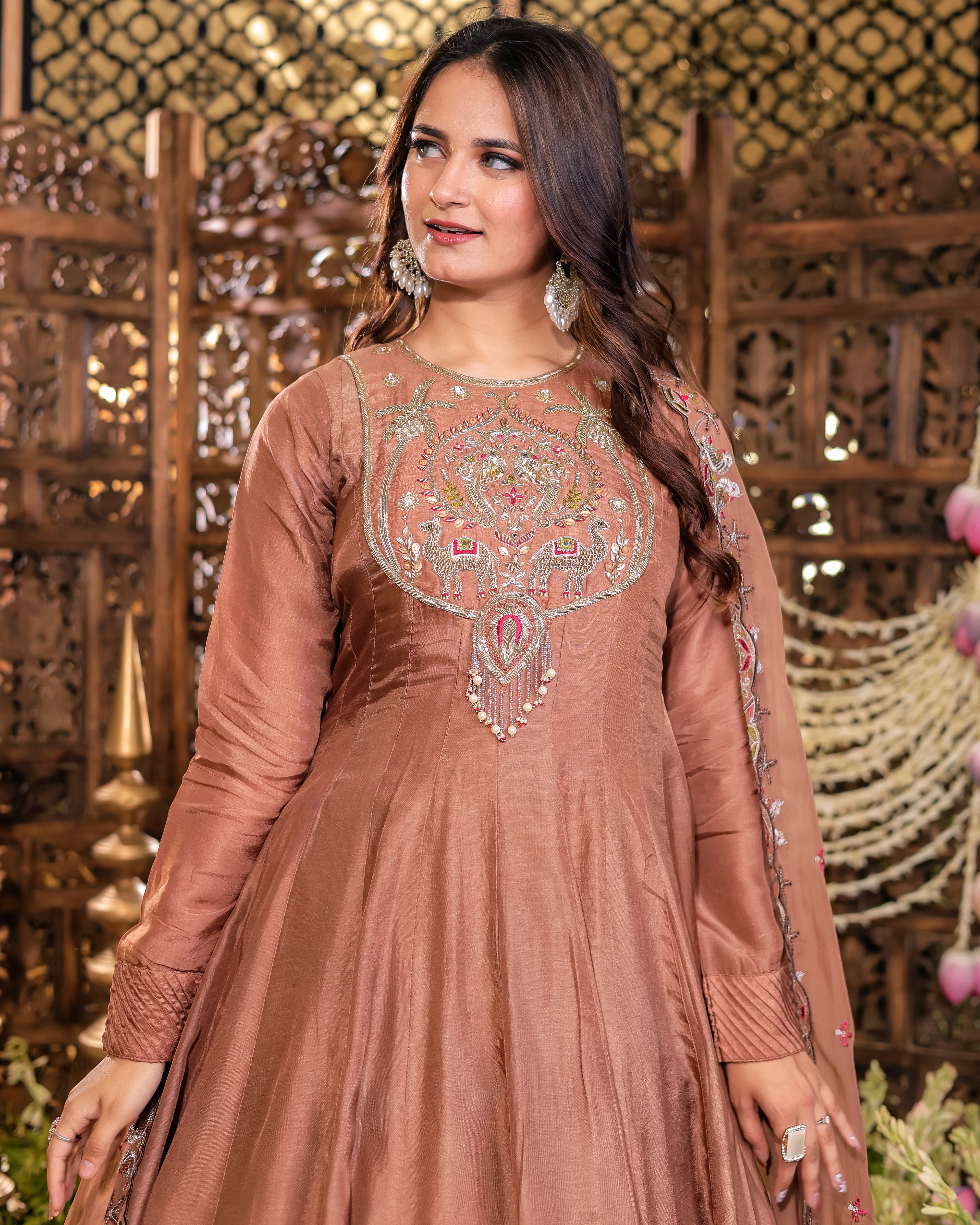 Designer ethnic gown