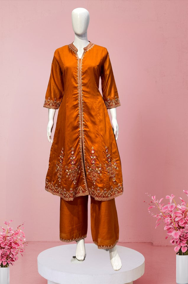 ROUND KURTA WITH A PALAZO