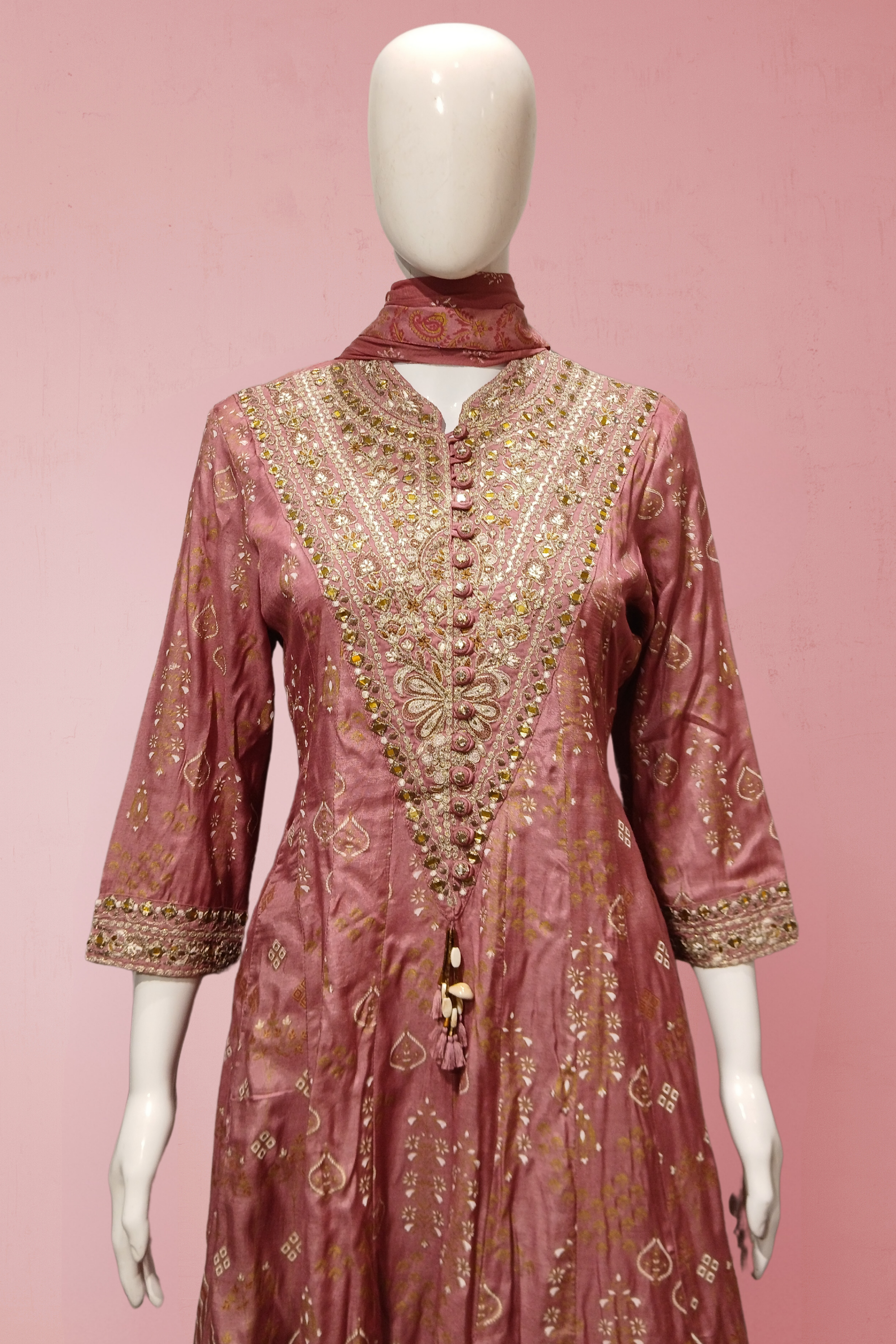 ANARKALI WITH PALAZO