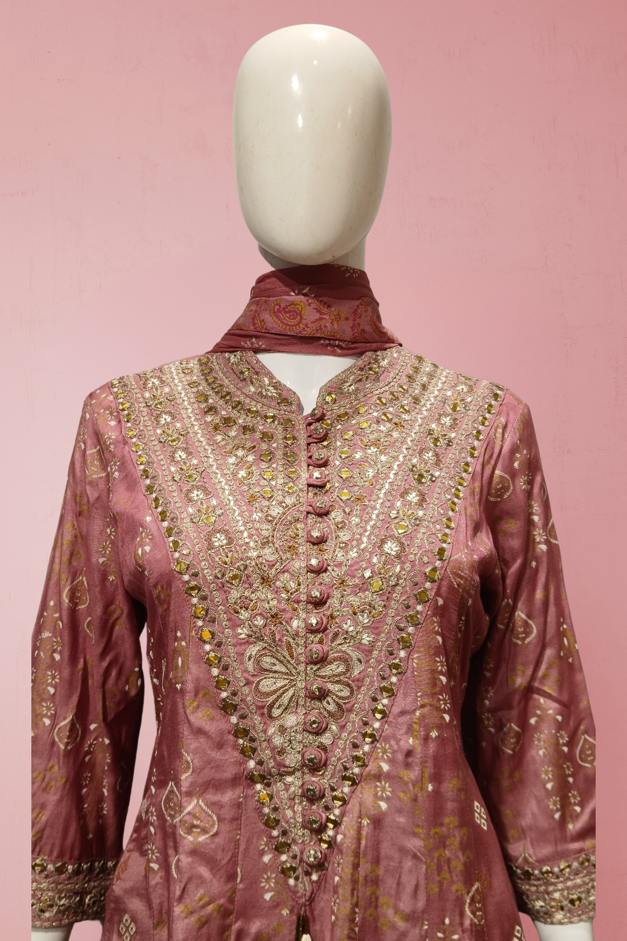 ANARKALI WITH PALAZO