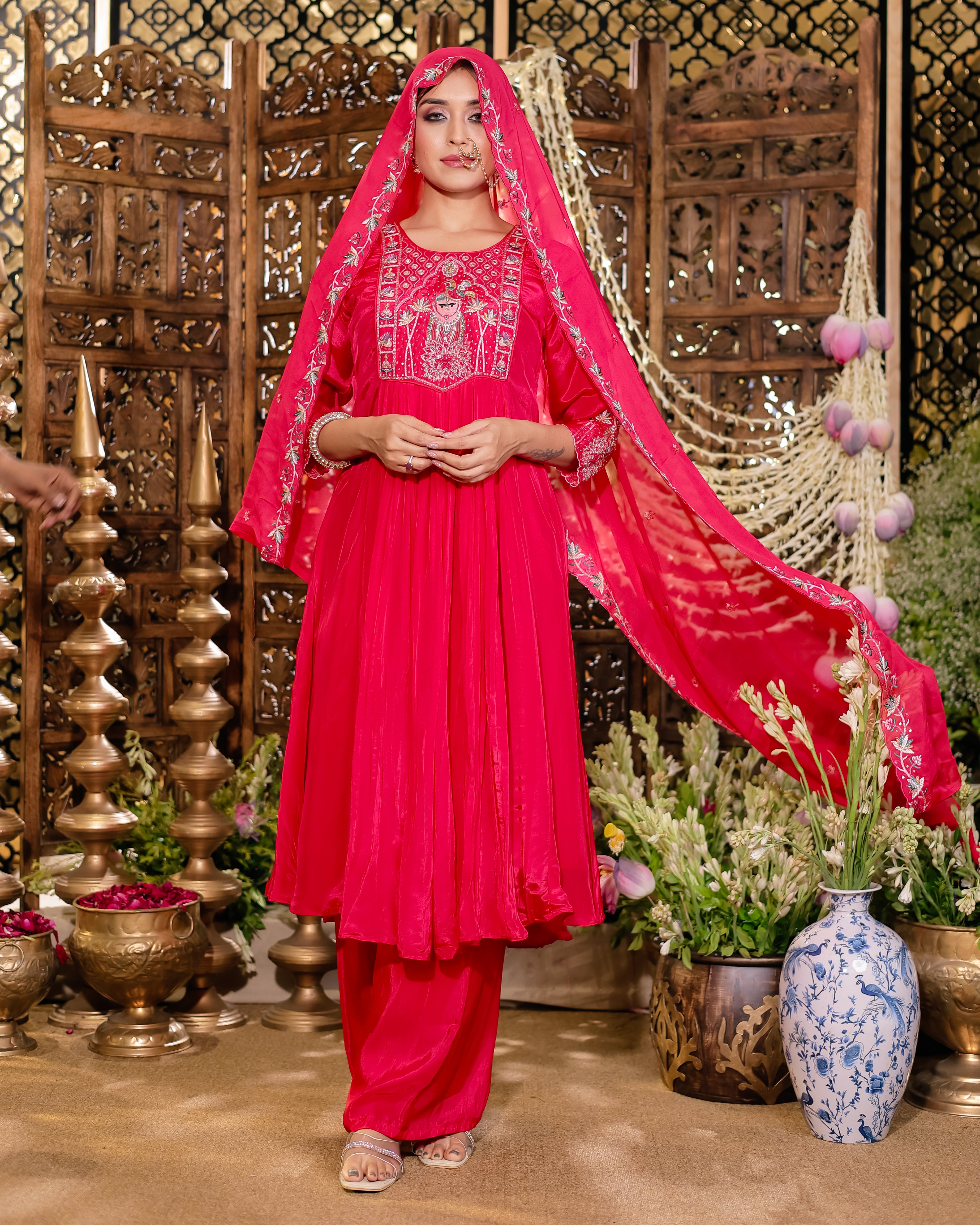 Designer ethnic gown
