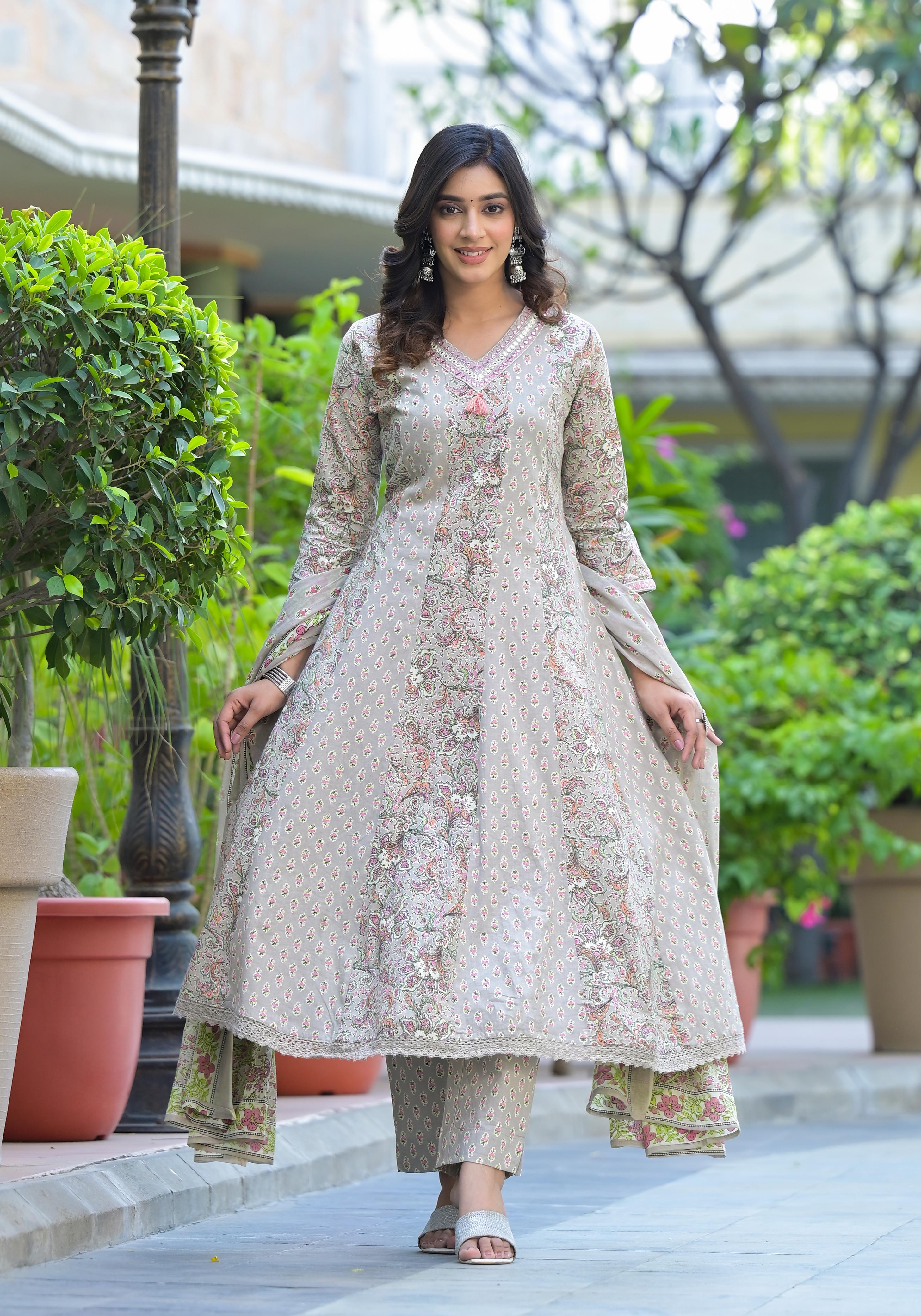 ANARKALI DUPATTA PAIR