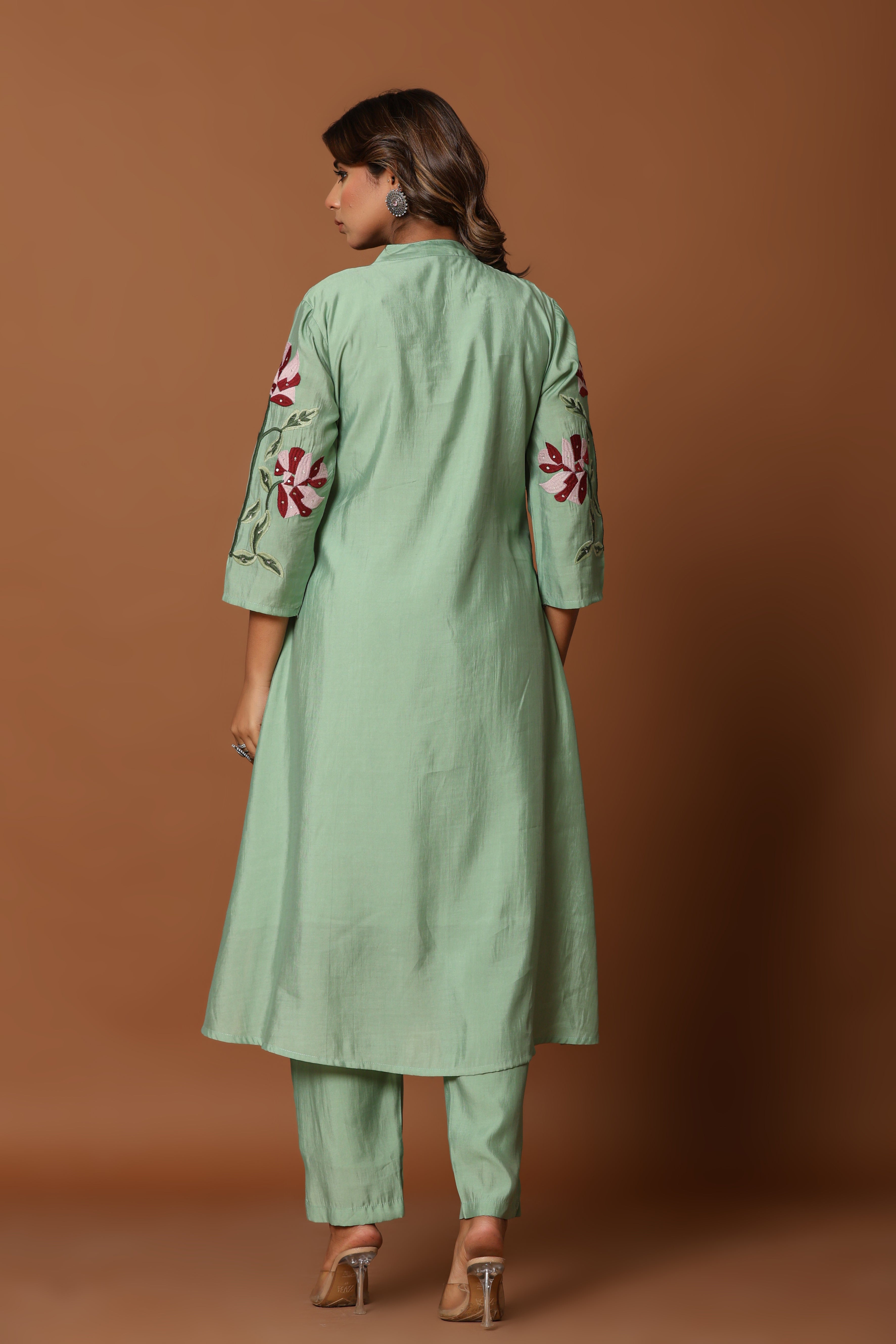 ROUND KURTA- PANT PAIR