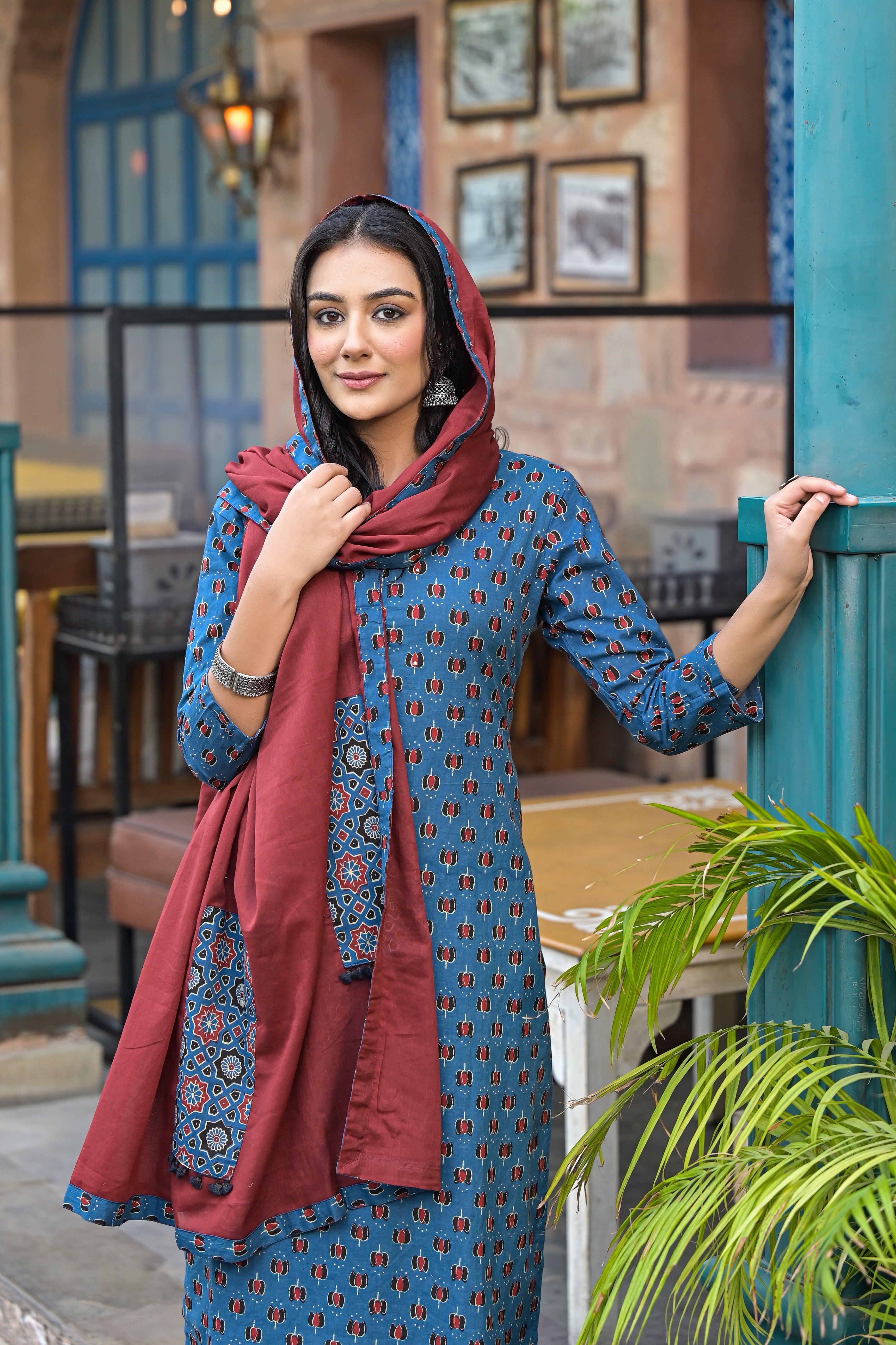 Printed Kurti & Straight Pant for Effortless Style