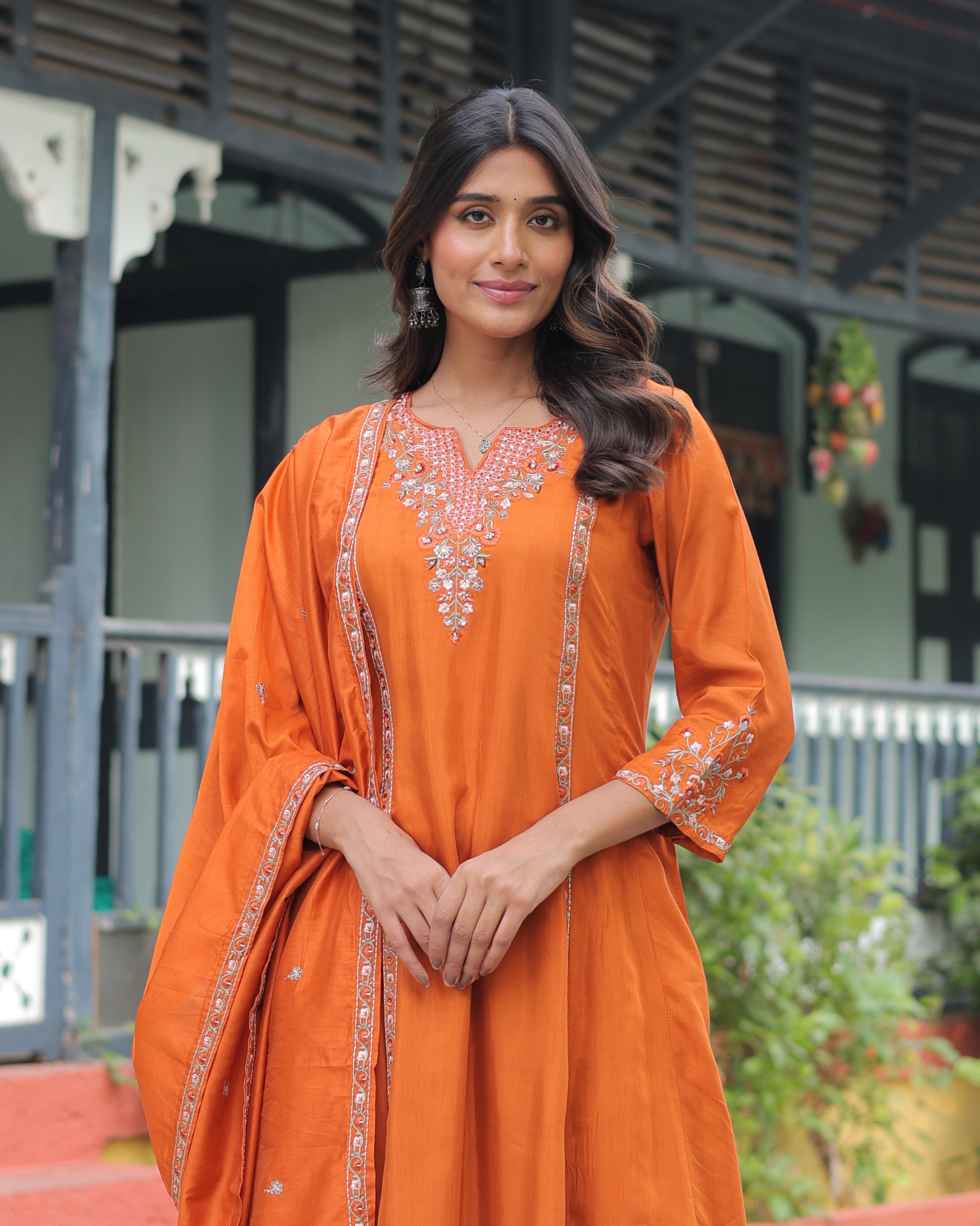 Anarkali Charm in Every Stitch, Luxury in Every Step With Plazo Comfort