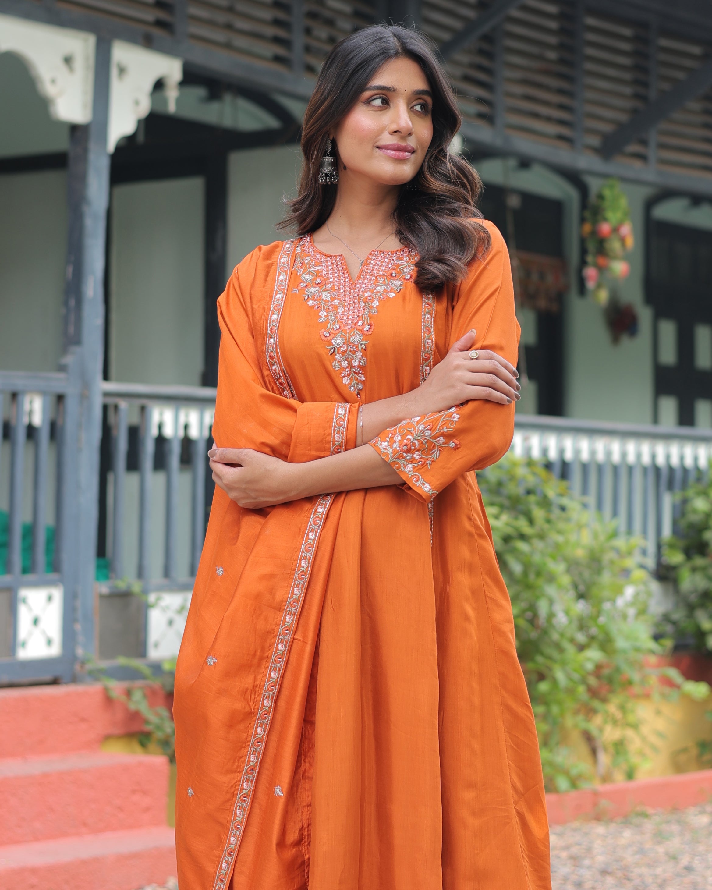 Anarkali Charm in Every Stitch, Luxury in Every Step With Plazo Comfort