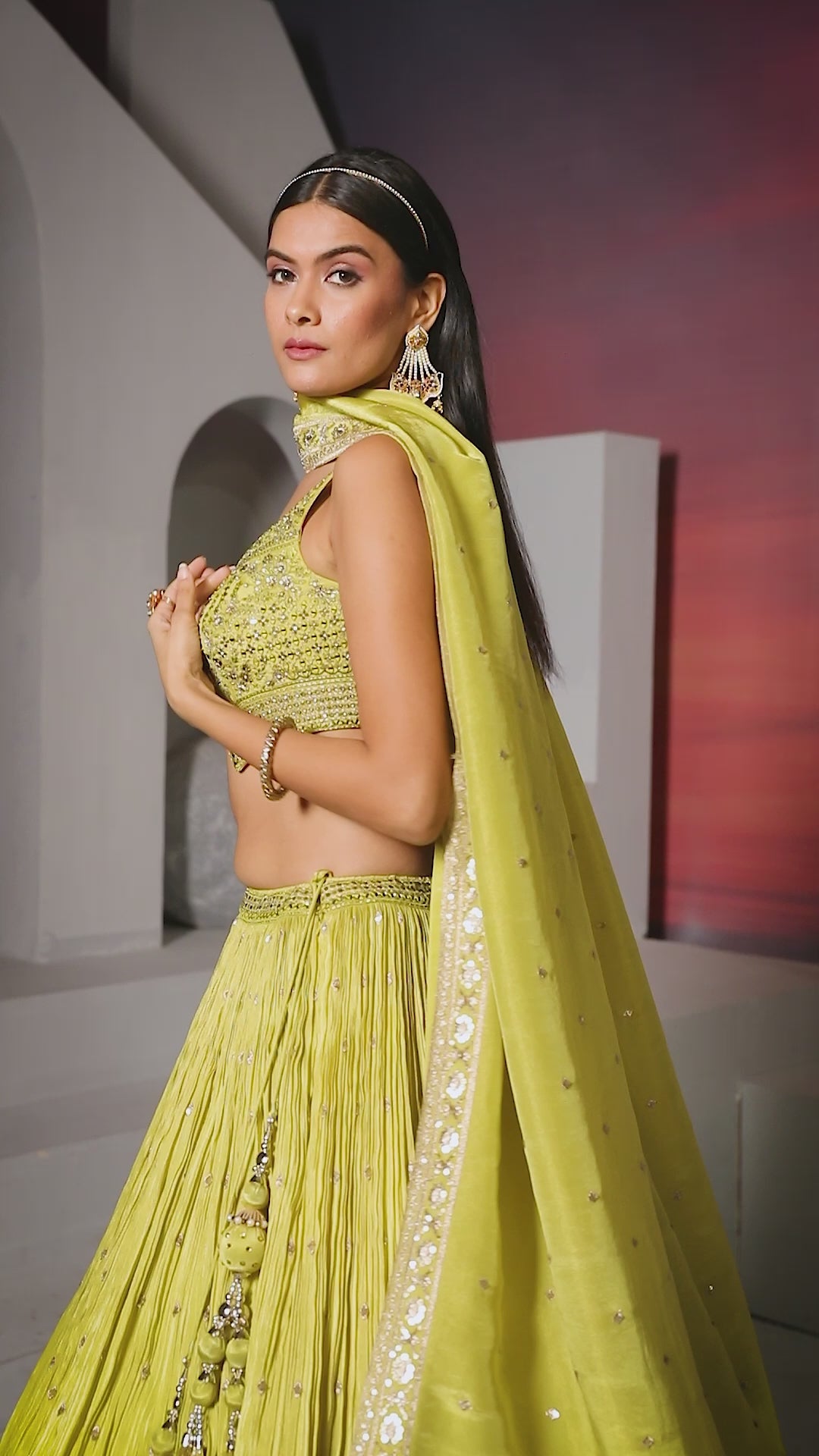 Lemon Blossom Luxe - Premium Bridal & Partywear Lehengas