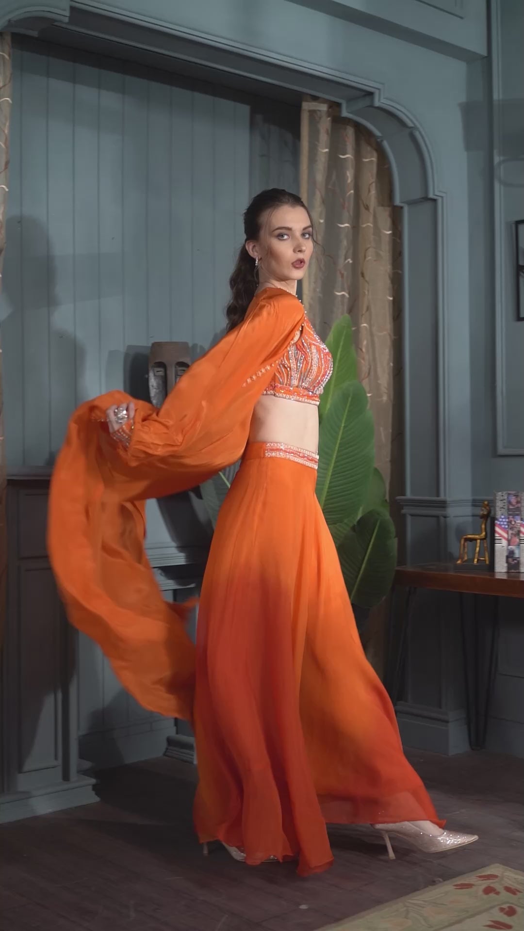 Orange Blossom – Elegant Wedding & Party Wear