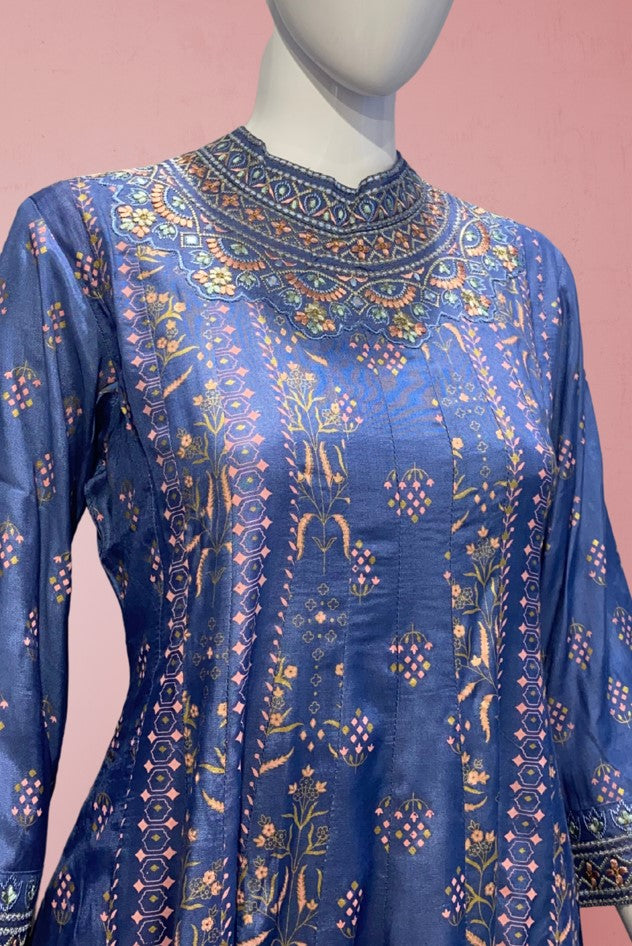 PACK NECK ANARKALI PALAZO PAIR WITH DUPATTA